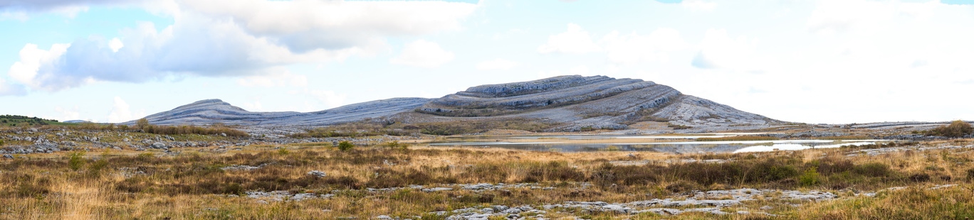 Ireland-1548_Pan-The Burren is a huge karst area in western Ireland. (Technically everywhere I've been so far is in The Burren)  But this is a particularly Burren part of The Burren..jpg